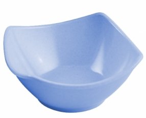 9.5 Square Curved Bowl