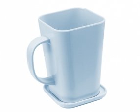 Square Mug With Cover 600 ml
